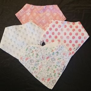 COPPER PEARL CLAIRE BIBS set of 4!